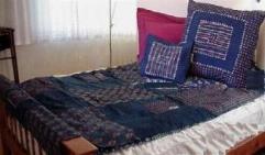 patchwork throw, patchwork cushion covers